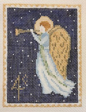 Vintage Stamp Series - Angel