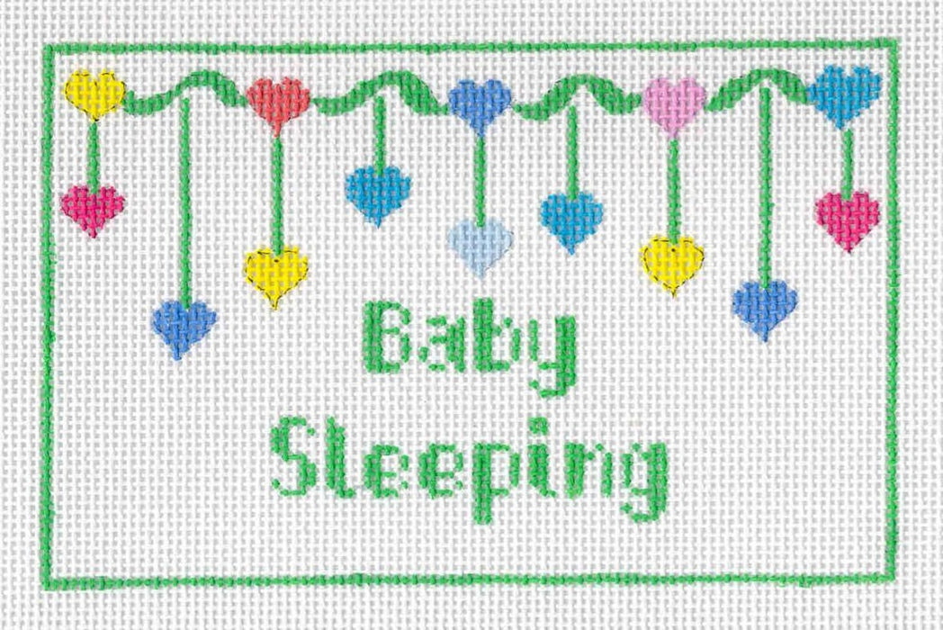Baby Sleeping- Hanging Hearts