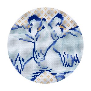 The Blue & White Twelvetide Series - Three French Hens