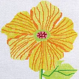 Medium Simply Peony #2 - Yellow