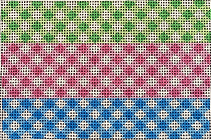 Multi Gingham Clutch