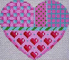 Pink Patterns Heart