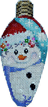 Cap Snowman Light Bulb