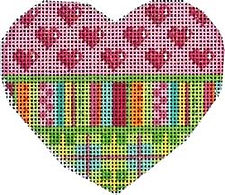 Hearts/Stripes/Plaid Heart