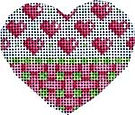 Hearts/Trellis Mini Heart