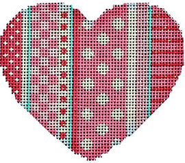 Dots/Checks/Coin Dots Heart