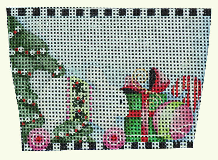 Bunny/Toys Stocking Cuff