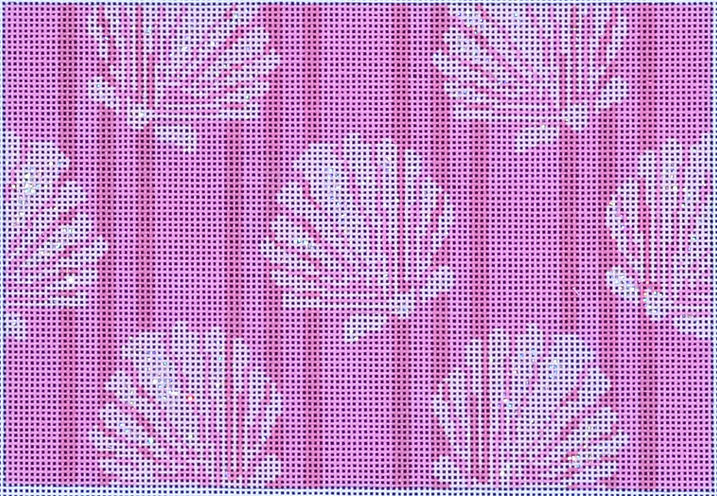 Shells/Stripes Clutch/Pink