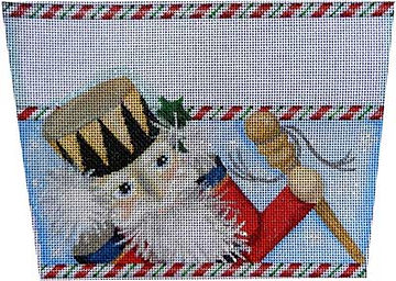 Nutcracker King Stocking Cuff