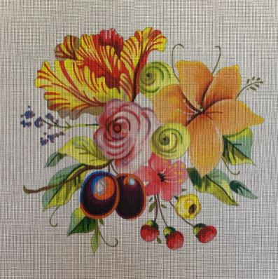 Parrot Tulip w/ Plums