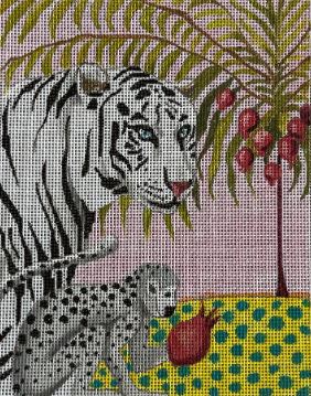 Turtle Bag Insert - Tiger & Monkey