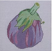Eggplant Coaster