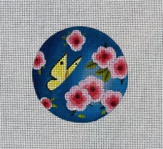 Butterfly w/ Cherry Blossoms