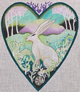 Lavender Fields Heart