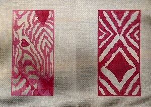 Eyeglass Case - Pink Zebra Double