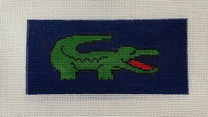 Green Croc on Navy EGC