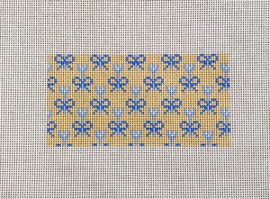 Insert - Blue and Tan Bow