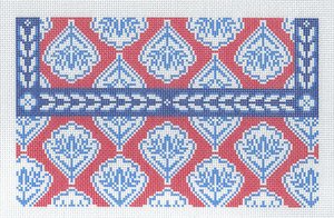 Red Medallion Clutch