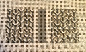 Y Pattern Eyeglass Single Black