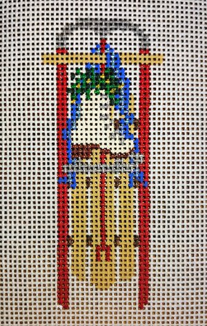 Ornament - Sled with Skate