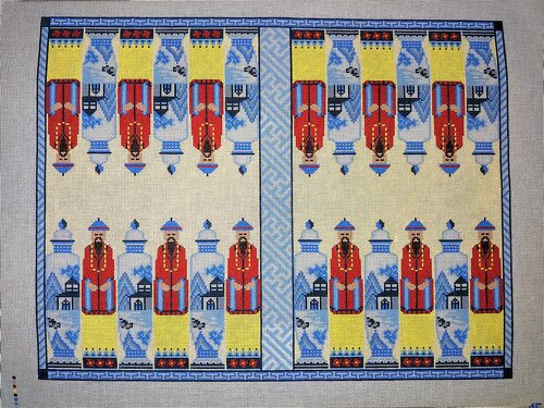 Chinoiserie Backgammon Board