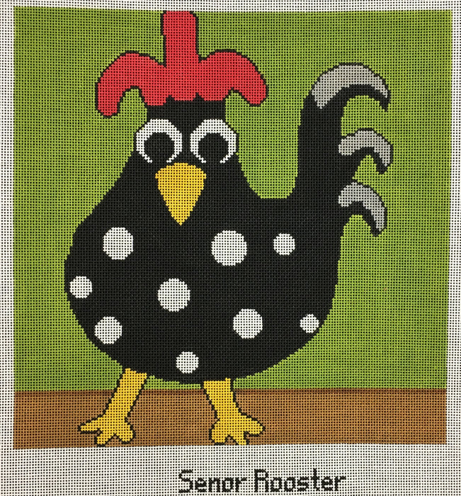 Wellesley Collection Senor Rooster Canvas