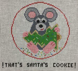 Wellesley Collection Santa's Cookie Canvas