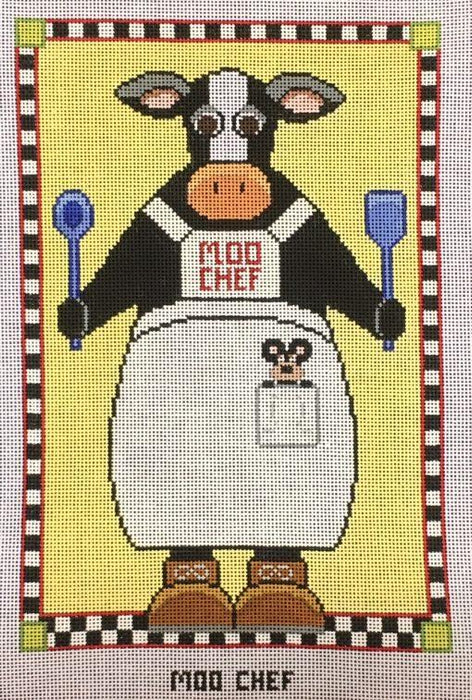 Wellesley Collection Moo Chef #2 Canvas