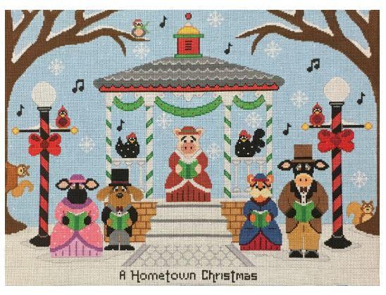Wellesley Collection Hometown Christmas Canvas