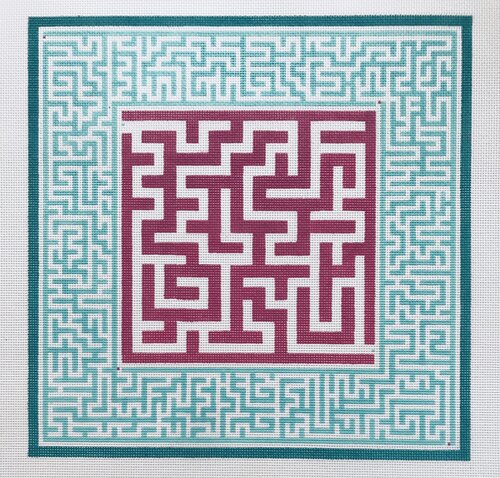 Pink Center Maze