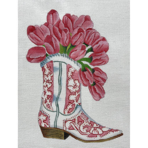 Tulips in Cowboy Boots