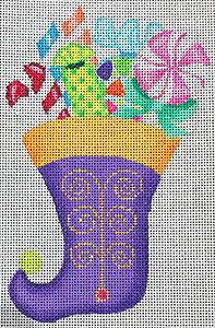 Stocking Ornament w/ Candy
