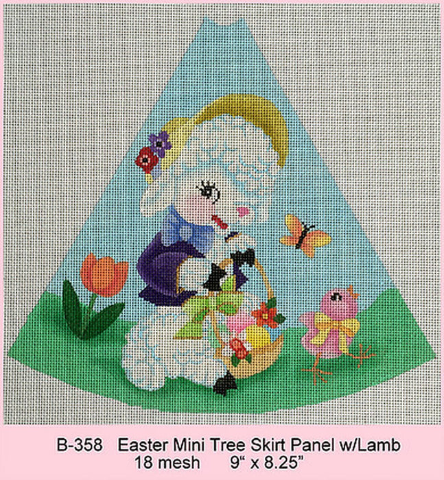Lamb Tree Panel Canvas