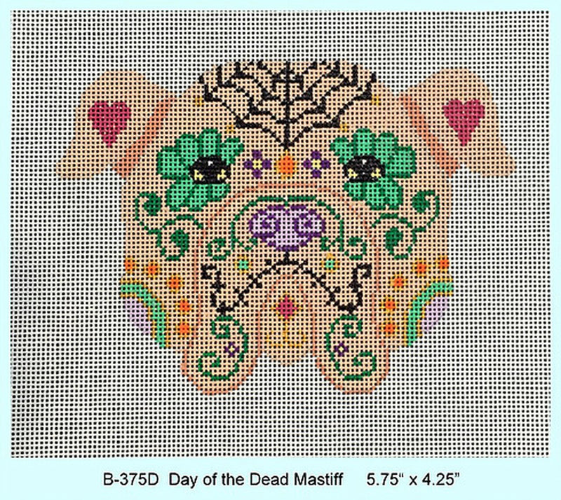 Day of the Dead Dog Ornament - Mastive