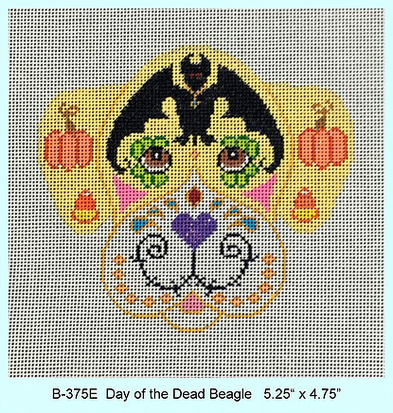 Day of the Dead Dog Ornament - Beagle
