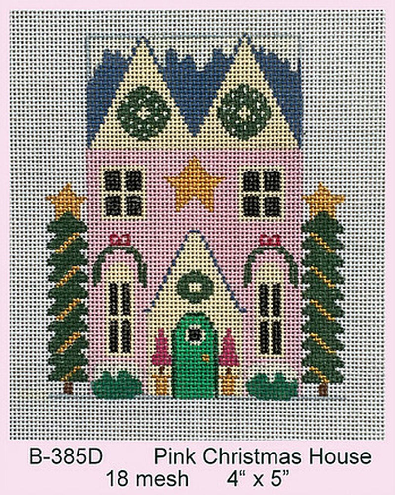 Pink Christmas House