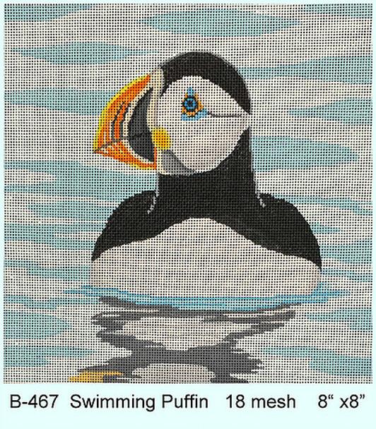 Swimming Puffin