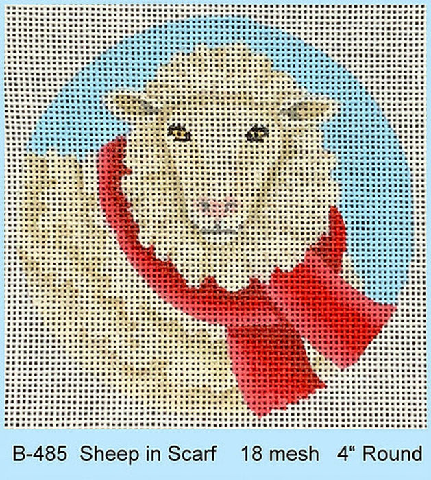Sheep in Scarf