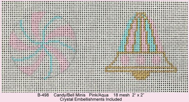 Candy/Bell Mini in Pink/Aqua