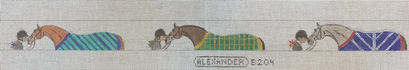 bonnie alexander needle point belt canvas b204