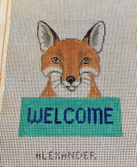 Welcome Sign - Fox