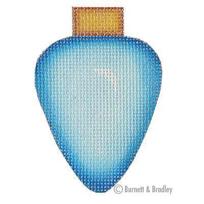 Burnett & Bradley Light Bulb - Blue Canvas