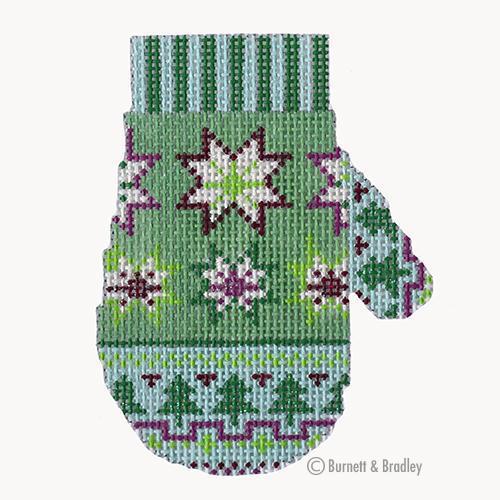 Nordic Mitten - Stars