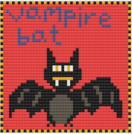 Birds of a Feather Vampire Bat Canvas