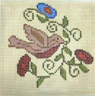 Birds of a Feather Songbird Canvas