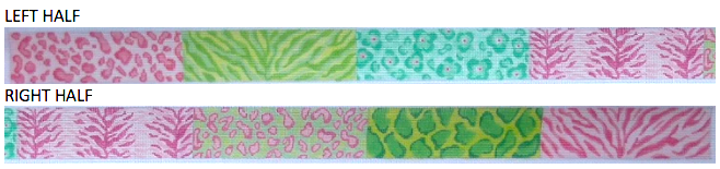 Belt – Animal Patterns Patchwork – pinks & greens