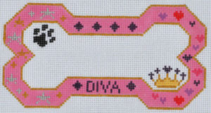 Dog Bone - Diva Bone Ornament