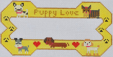 Dog Bone - Puppy Love Bone Ornament