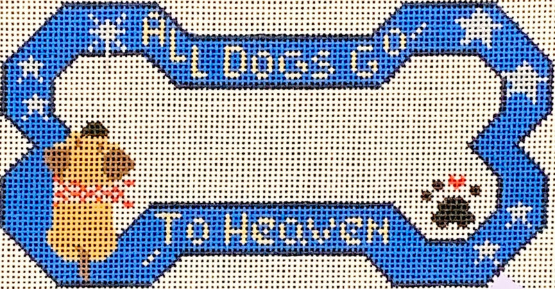 Dog Bone - All Dogs Go to Heaven Bone Ornament