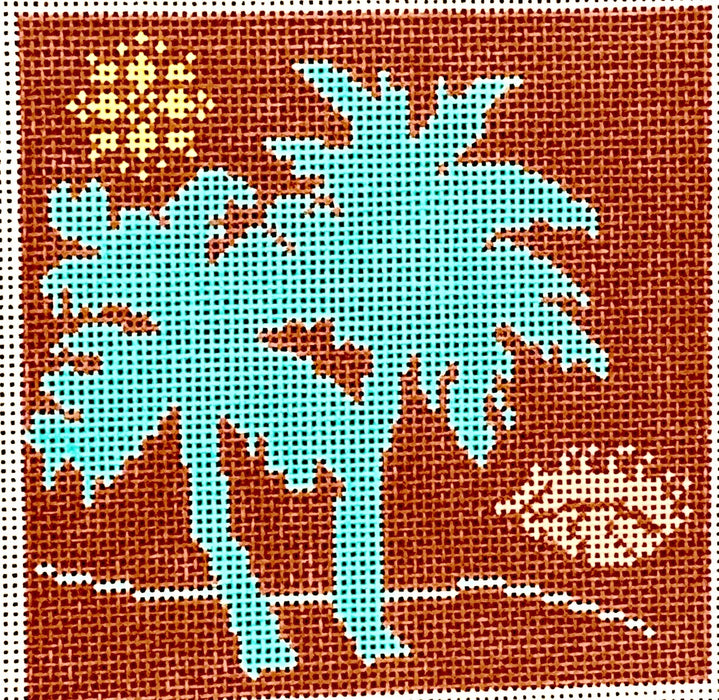 Palm Tree Series - Turquoise